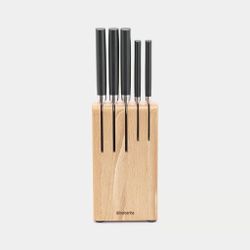 Soporte para cuchillos+cuchillos Brabantia