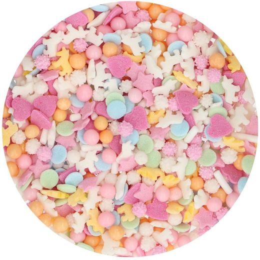 Drys dekorationssukker unicorn funcakes 65 gr