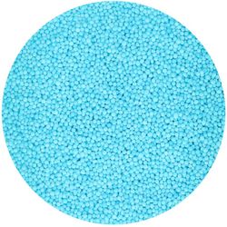 Sprinkle light blue pearls nonpareils funcakes 80 grs