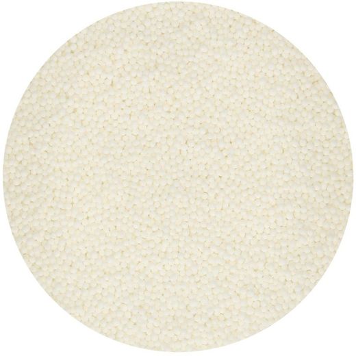 Strö pärlor vita nonpareils funcakes 80 grs