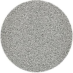 Strö pärlor silver silver nonpareils funcakes 80 grs