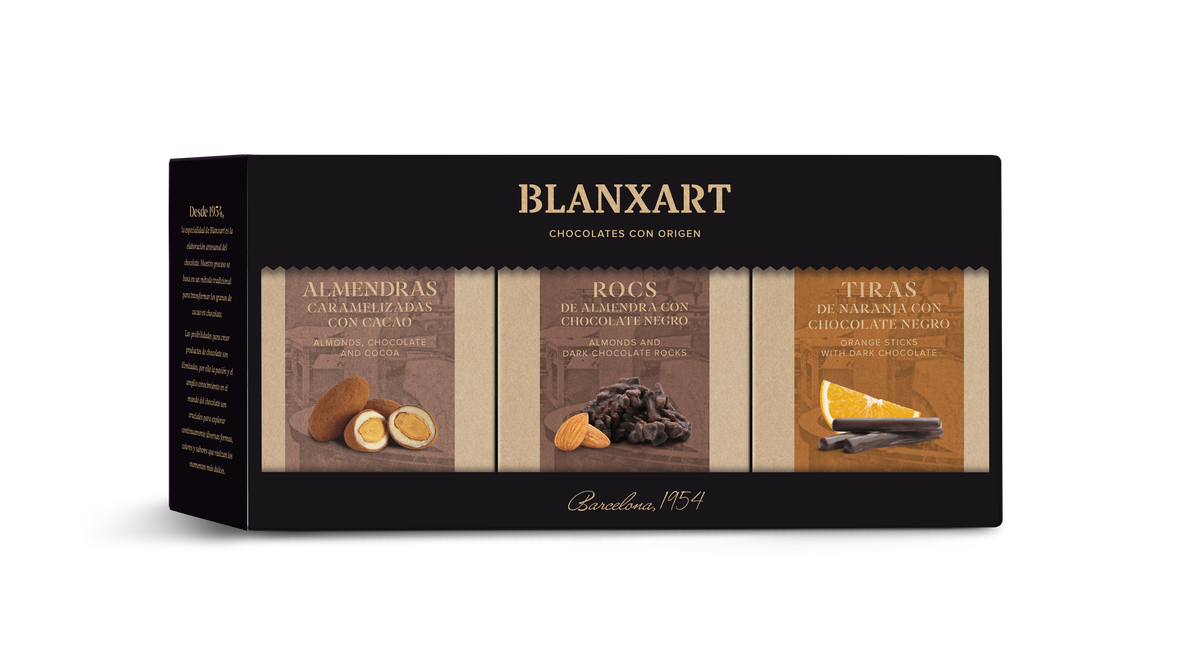 Surtido Bombones Tripack Heritage 300g Chocolate Blanxart