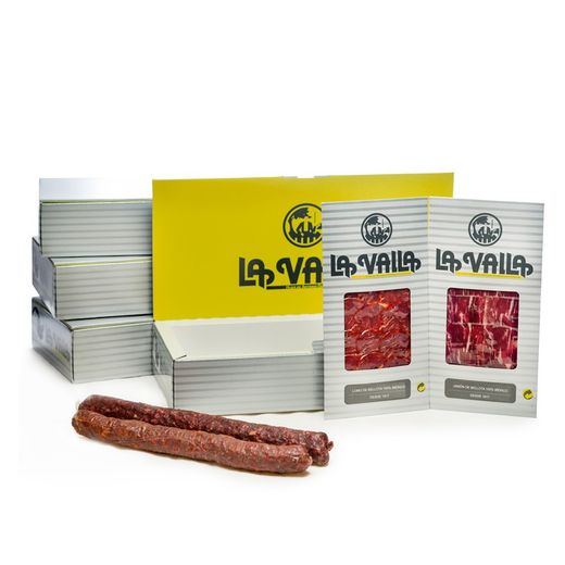 Valigetta iberica assortita 1,25 kg circa la recinzione