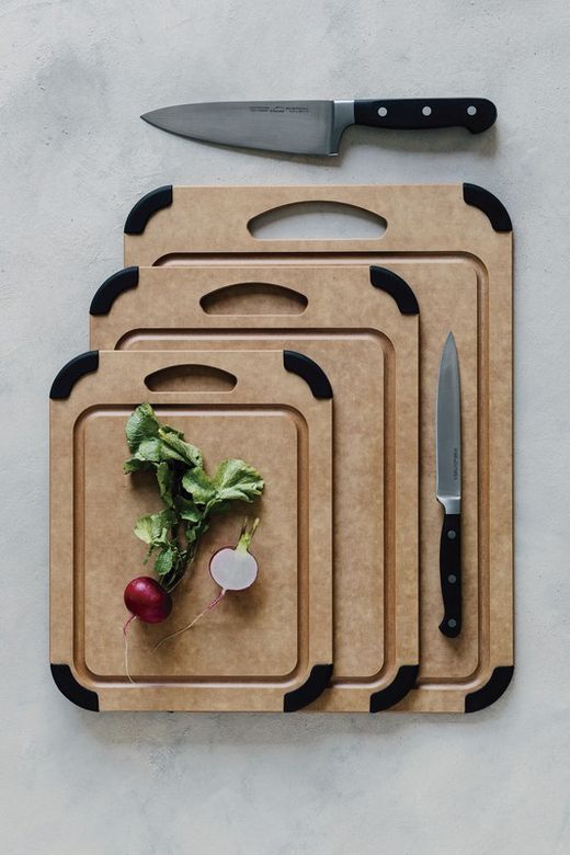 Natural Kitchen Cutting Board 44X32.5X1 Lacor
