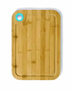 Tabla de corte de bambú 40 x 28 cm Ibili