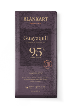 Tableta Chocolate 95% Guayaquil 100 grs Blanxart
