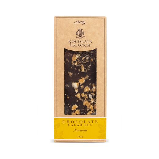 Bitter chokladkaka med jolonch apelsin 100 grs