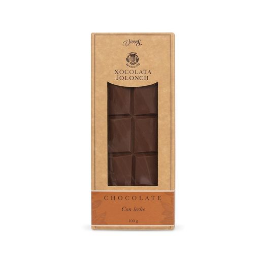 Jolonch melkchocolade reep 100 gr