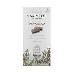 Comprimido de chocolate escuro 85 g simon coll