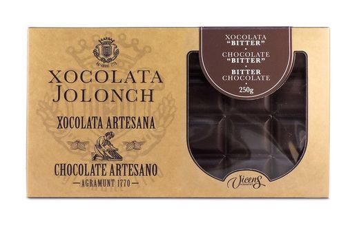 Bitter jolonch pure chocolade tablet 250 grs