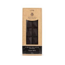 Tableta chocolate negro cacao 90% jolonch 100 grs