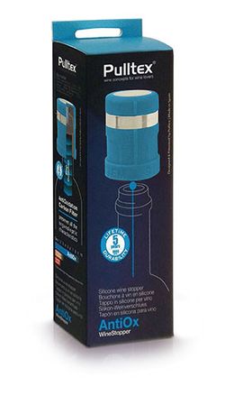 Tapón de Vino Pulltex Azul Antiox