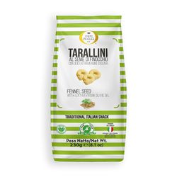 Tarallini Millerighe con Hinojo Terre di Puglia 230 g