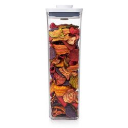 Oxo pote de cozinha quadrado estreito 2,1l oxo
