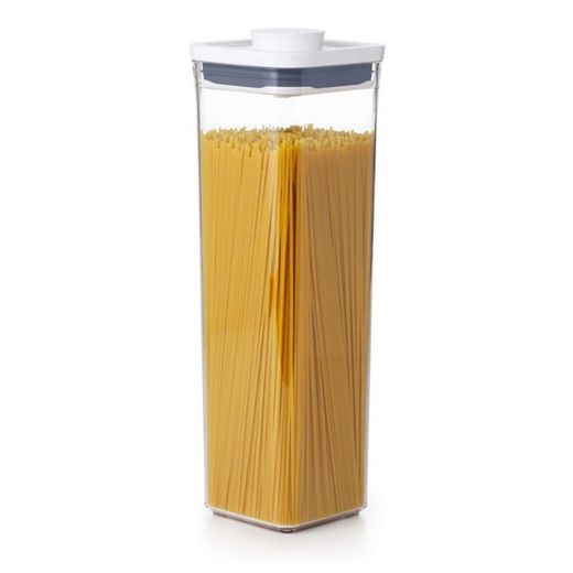Oxo pote de cozinha quadrado estreito 2,1l oxo