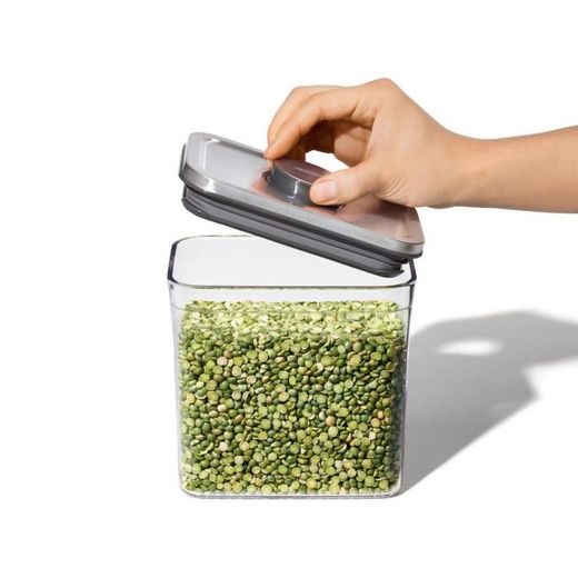 Mały prostokątny słoiczek kuchenny ze stali oxo o pojemności 1,6 l oxo