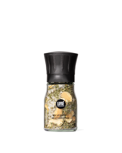 Glasburk med Salt till Vin Laybé Gourmet Kryddor 100g