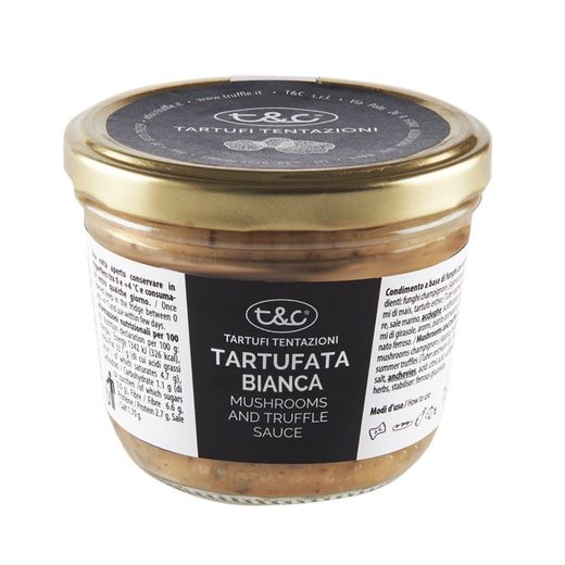 Tartufata Bianca Salsa Tartufo e Funghi 180 g Tartufi Tentazioni
