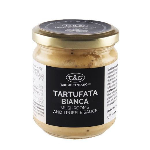 White Tartufata Truffle and Mushroom Sauce 80 g Tartufi Tentazioni