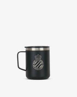 Taza Termo Runbott Original Mug Espanyol Escudo 400Ml Black