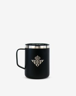 Taza Termo Runbott Original Mug Real Betis Escudo 400Ml Negro