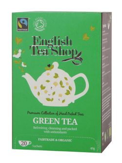 Té bio verde 40g english tea shop