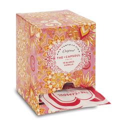 Té blanco vainilla pirámides the capsoul