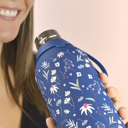Termo 710 ml Dark Blue Dahlia Fest Creative Story