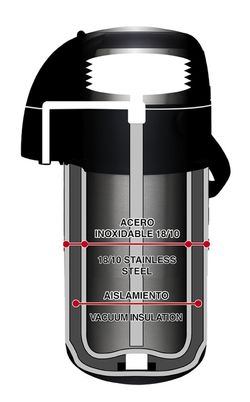 Termos Air Pot 2,5 L Lacor