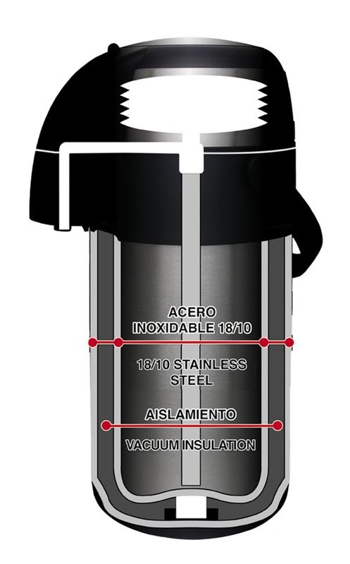 Termos Air Pot 4 Lt Lacor