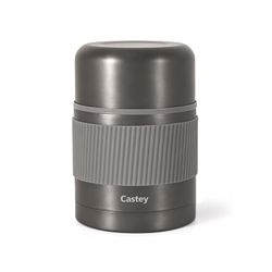 Termo Alimentos Castey Antracita Grip Sil. 500Ml