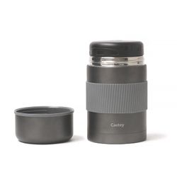 Termo Alimentos Castey Antracita Grip Sil. 500Ml