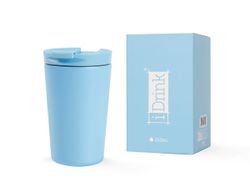 Termo Café Té de Viaje 260 ml azul claro ITotal Ideal Regalo