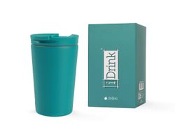 Termo Café Té de Viaje 260 ml turquesa ITotal Ideal Regalo