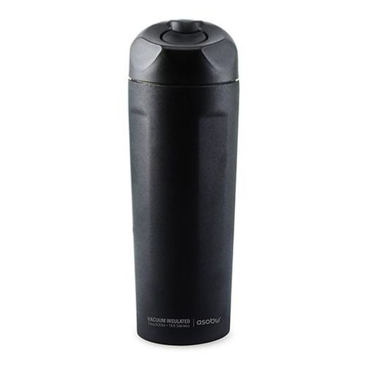Termo easy access 400ml negro asobu