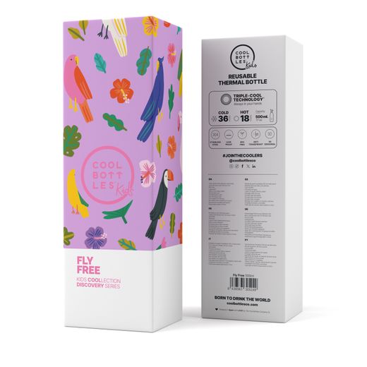 Termo infantil Fly Free 500 ml Cool Bottles