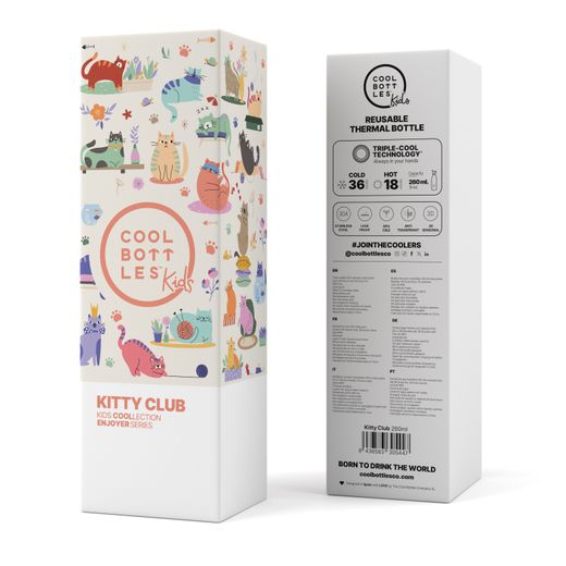 Termo infantil Kitty Club 260 ml Cool Bottles
