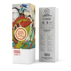 Termo infantil Knight Legend 350 ml Cool Bottles