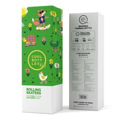 Termo infantil Rolling Skaters 500 ml Cool Bottles