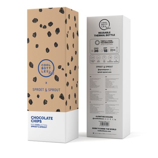 Termo infantil SPRT& Chocolate Chips 350 ml Cool Bottles
