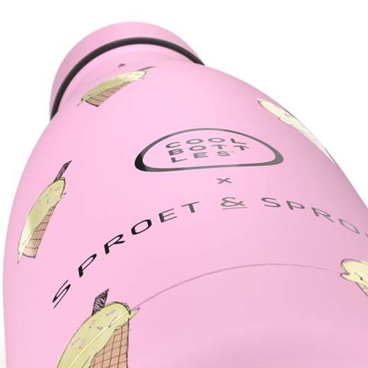 Termo infantil SPRT& Pink Scoop 350 ml Cool Bottles