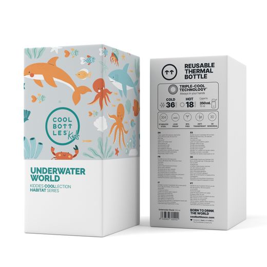 Termo infantil Underwater World 350 ml Cool Bottles