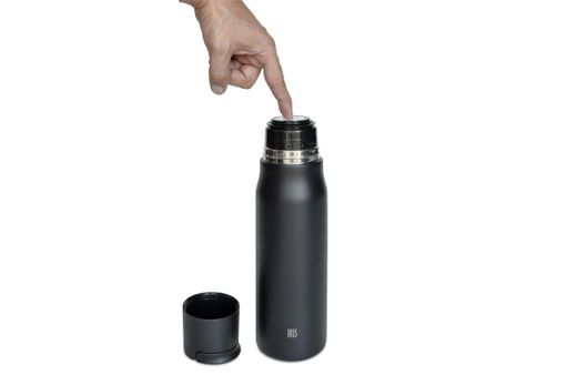 Termo Liquído 1000 Ml Negro Iris