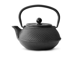 Tetera 0,8l con filtro jang hierro fundido negro bredemeijer