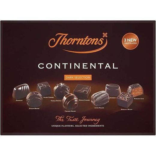 Świąteczne czekoladki Thorntons Continental Dark 264g