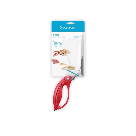 Tijeras para Pizza Scizza Rojo Dreamfarm