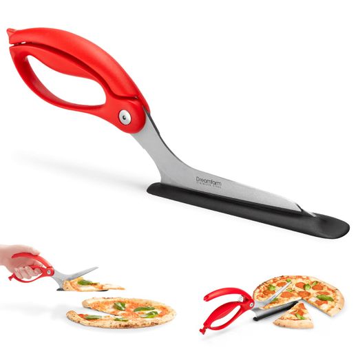 Tijeras para Pizza Scizza Rojo Dreamfarm