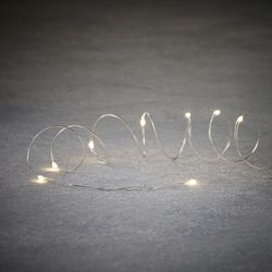Christmas Lights Strip Classic White 200 LED Edelmann
