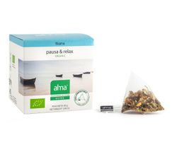 Tisana Pausa & Relax Alma Home Ecológico 15 pirámides
