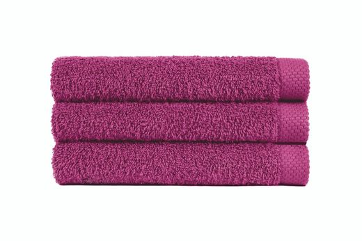 Shower bath towel 70x140 plum